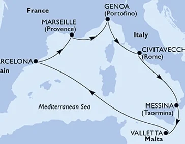 Круиз «Классика Средиземноморья»